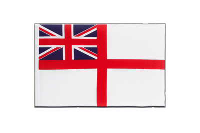 Royaume-Uni Naval Ensign of the White Squadron - Fanion 15 x 22 cm