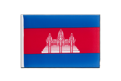 Kambodscha Minifahne 15 x 22 cm