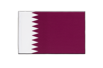 Katar - Minifahne 15 x 22 cm