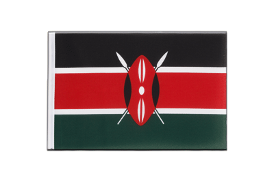 Kenia Minifahne 15 x 22 cm