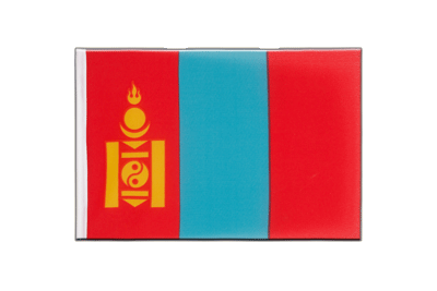 Mongolei - Minifahne 15 x 22 cm