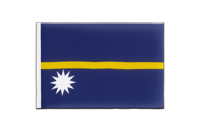 Nauru - Minifahne 15 x 22 cm