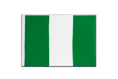 Nigeria - Minifahne 15 x 22 cm