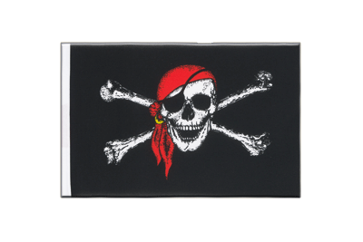 Pirat Kopftuch Minifahne 15 x 22 cm