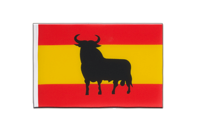 Spain with bull - Little Flag 6x9"