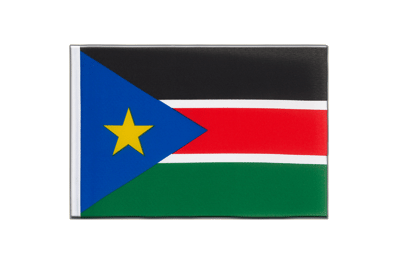 Südsudan - Minifahne 15 x 22 cm