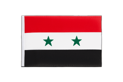 Syrien Minifahne 15 x 22 cm