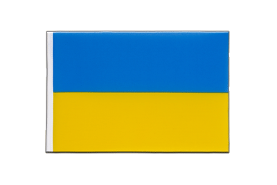Ukraine Minifahne 15 x 22 cm