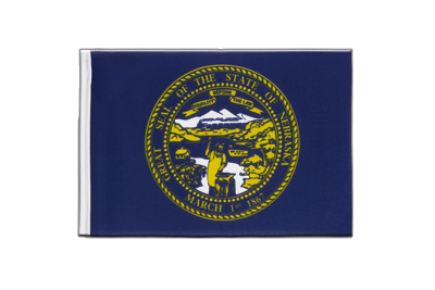 Nebraska - Little Flag 6x9"