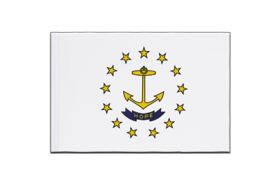 Rhode Island - Minifahne 15 x 22 cm