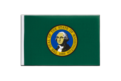 Washington - Little Flag 6x9"