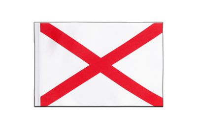 St. Patrick Kreuz - Satin Flagge 15 x 22 cm