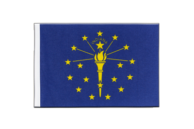 Indiana Satin Flagge 15 x 22 cm
