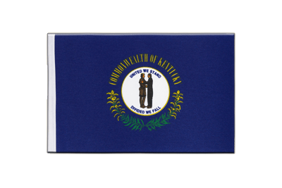Kentucky - Satin Flagge 15 x 22 cm