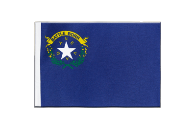Nevada - Satin Flagge 15 x 22 cm