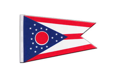 Ohio Satin Flagge 15 x 22 cm