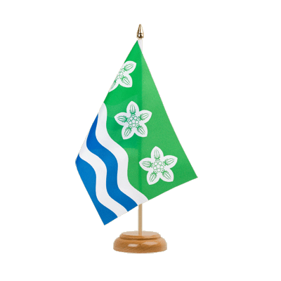 Cumbria - Table Flag 6x9", wooden