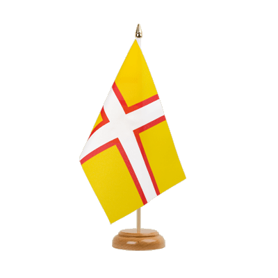 Dorset - Table Flag 6x9", wooden