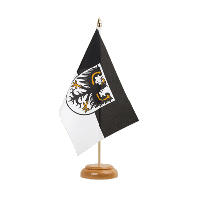 East Prussia - Table Flag 6x9", wooden