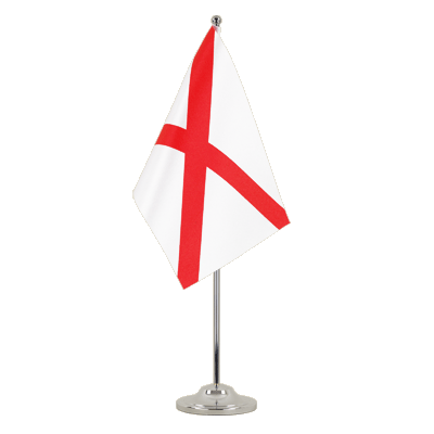 St. Patrick cross Satin Table Flag 6x9"