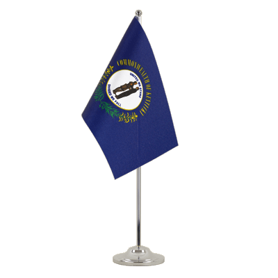 Kentucky Satin Tischflagge 15 x 22 cm