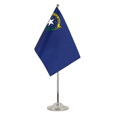 Nevada - Satin Tischflagge 15 x 22 cm