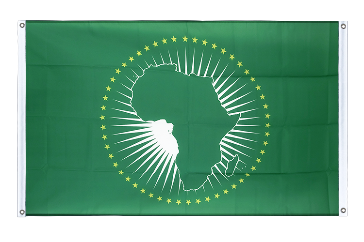 Afrikanische Union AU - Bannerfahne 90 x 150 cm, Querformat