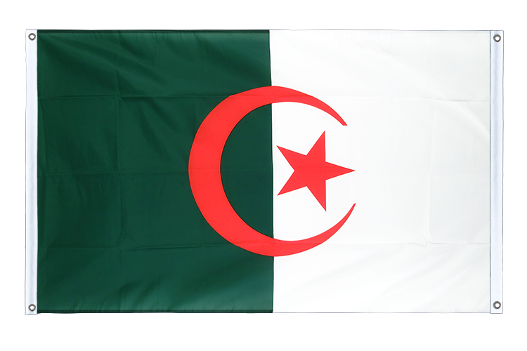 Algeria - Banner Flag 3x5 ft, landscape