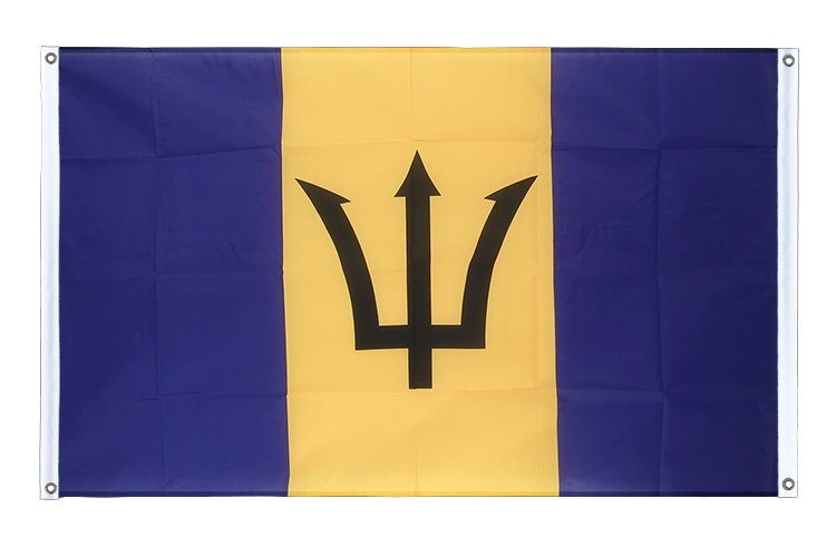 Barbados - Bannerfahne 90 x 150 cm, Querformat
