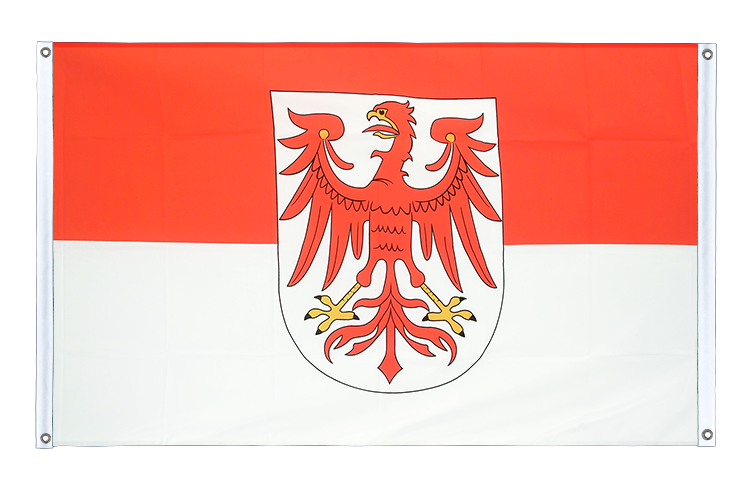 Brandenburg Bannerfahne 90 x 150 cm, Querformat