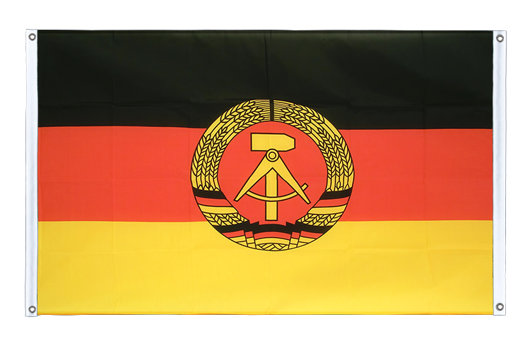 DDR - Bannerfahne 90 x 150 cm, Querformat