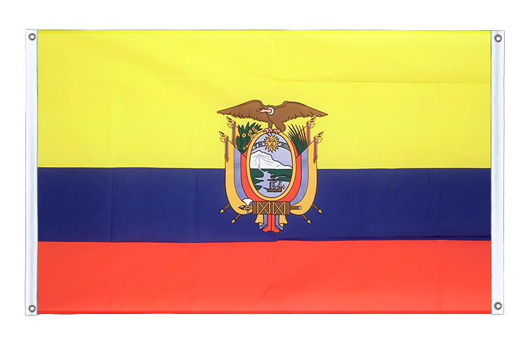 Bannière Équateur 90 x 150 cm, paysage