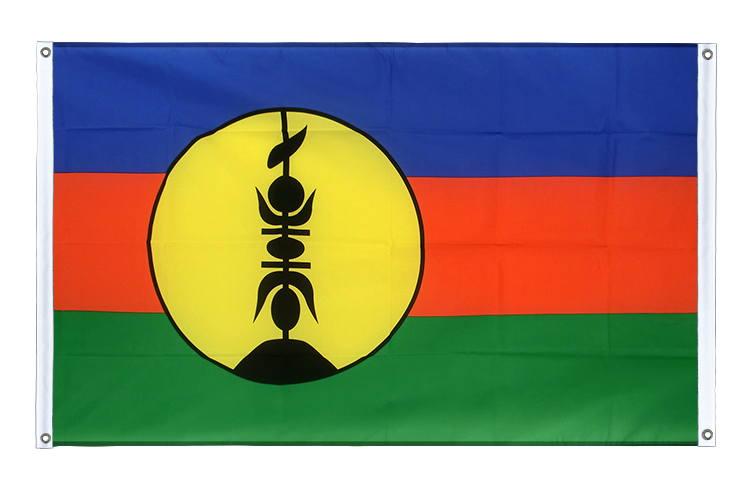 New Caledonia - Banner Flag 3x5 ft, landscape