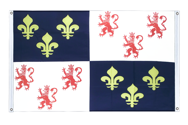 Banner Flag Picardie - 3x5 ft (90x150 cm), landscape
