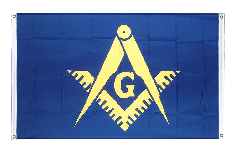 Freemason - Banner Flag 3x5 ft, landscape