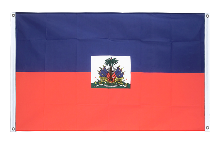 Haiti - Banner Flag 3x5 ft, landscape