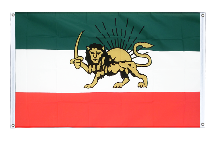 Iran alt - Bannerfahne 90 x 150 cm, Querformat
