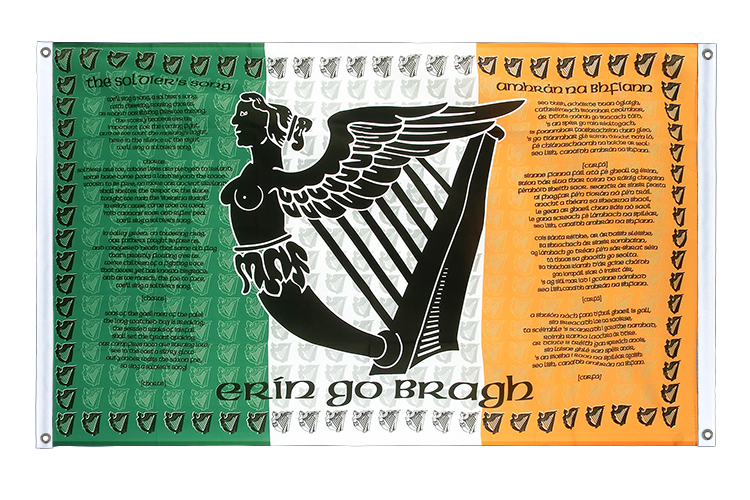 Ireland Soldiers - Bannière 90 x 150 cm, paysage