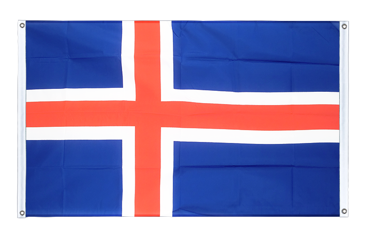 Islande - Bannière 90 x 150 cm, paysage