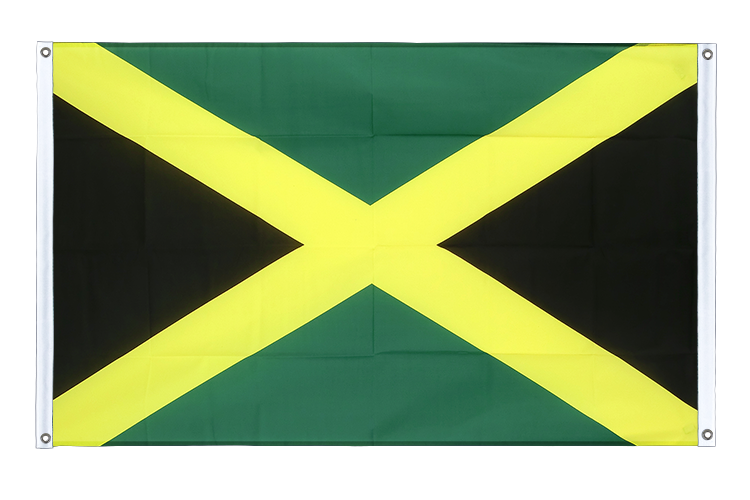Jamaika Bannerfahne 90 x 150 cm, Querformat