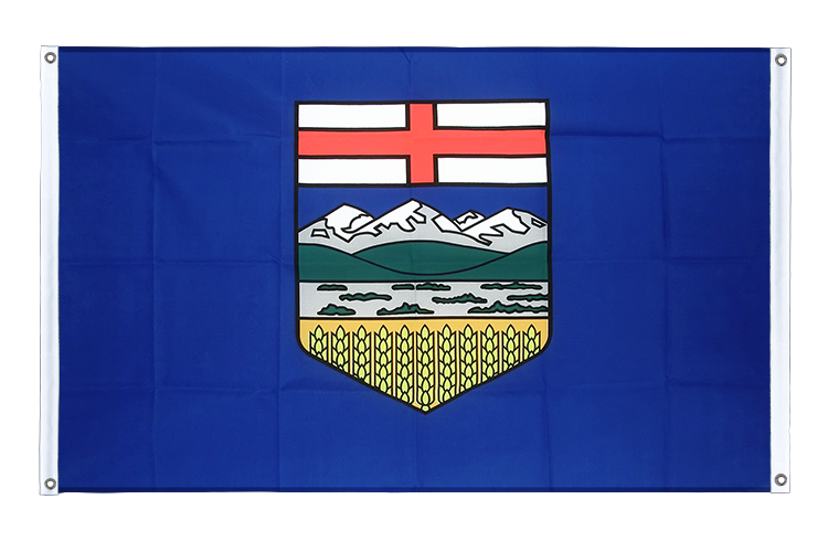 Alberta - Bannerfahne 90 x 150 cm, Querformat