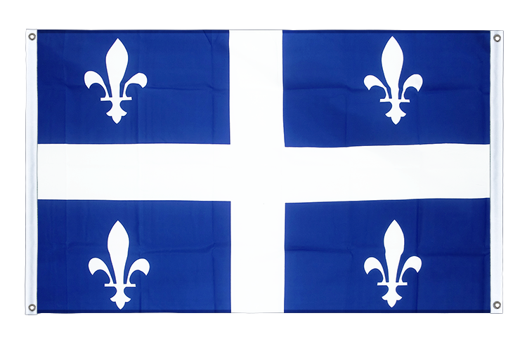 Quebec - Bannerfahne 90 x 150 cm, Querformat