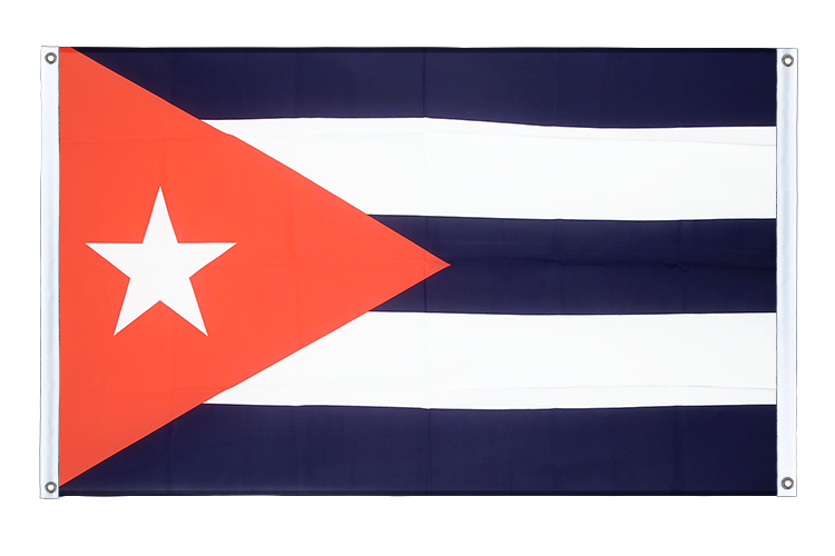 Kuba - Bannerfahne 90 x 150 cm, Querformat