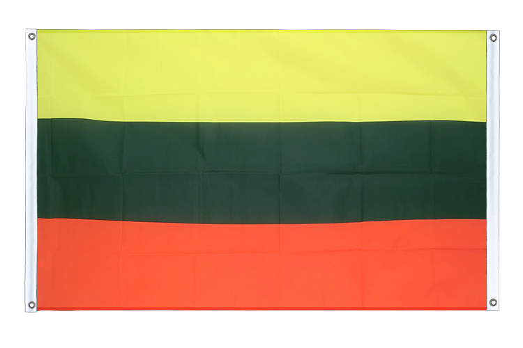 Litauen - Bannerfahne 90 x 150 cm, Querformat