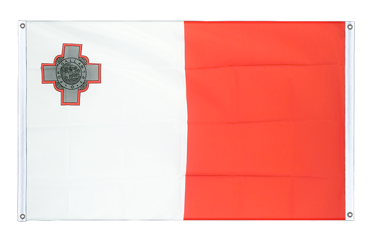 Banner Flag Malta - 3x5 ft (90x150 cm), landscape