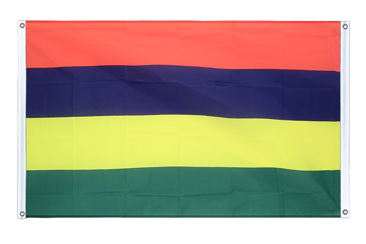 Mauritius - Bannerfahne 90 x 150 cm, Querformat