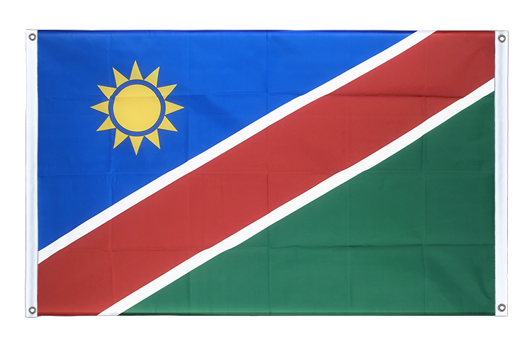 Namibia - Bannerfahne 90 x 150 cm, Querformat