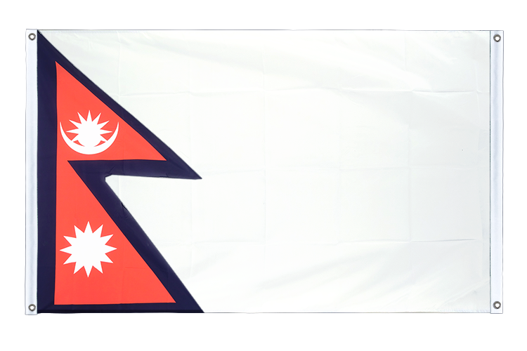 Nepal - Bannerfahne 90 x 150 cm, Querformat
