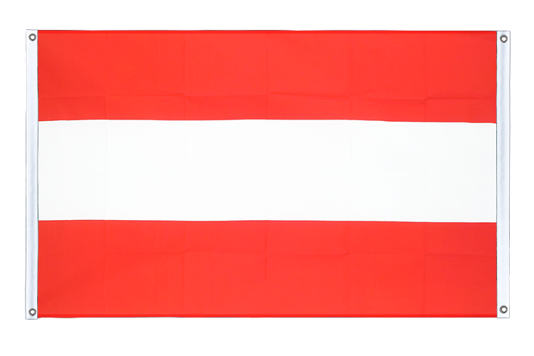 Österreich Bannerfahne 90 x 150 cm, Querformat