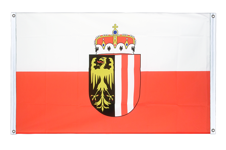 Upper Austria - Banner Flag 3x5 ft, landscape